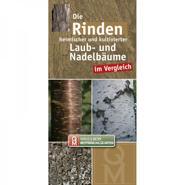 Bestimmungskarte „Die Rinden heimischer und kultivierter Laub- und Nadelbäume im Vergleich“