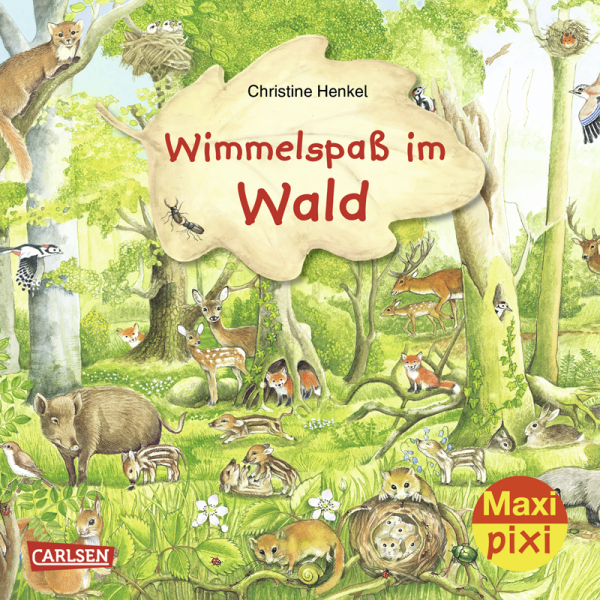 Kinderbuch "Maxi Pixi 282: Wimmelspaß im Wald"